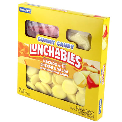 Side Angle of Gummy Lunchables Box
