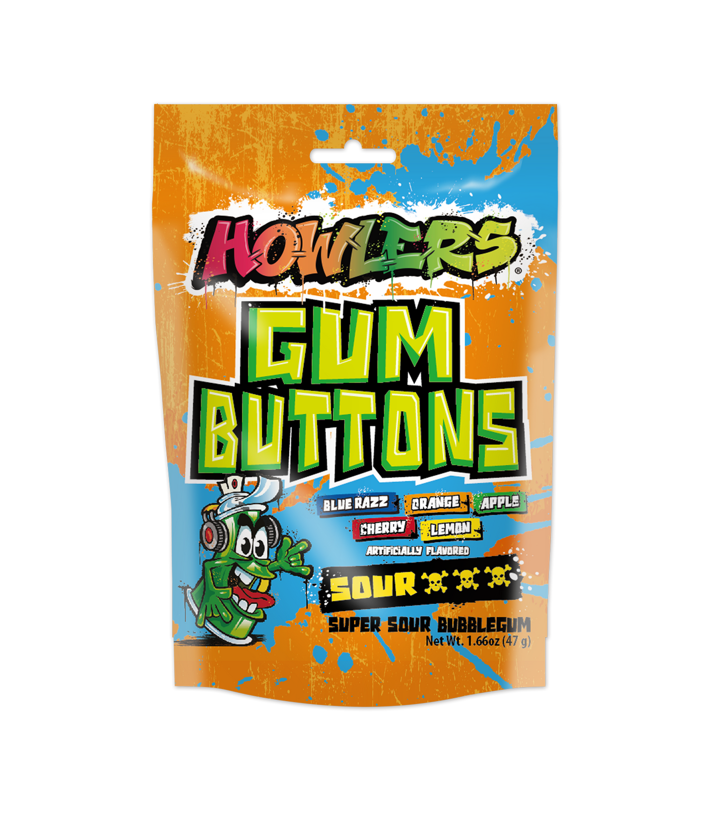 Howlers Gum Buttons