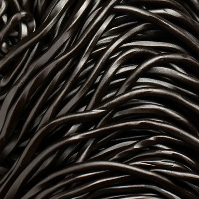 Black Licorice Laces Imported