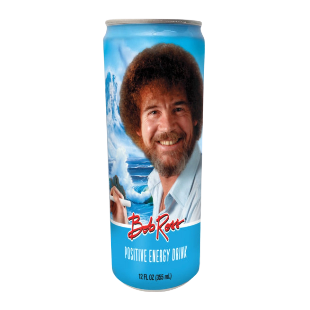 Bob Ross Positivy Energy Drink