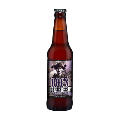 Doc's Huckleberry Cream Soda