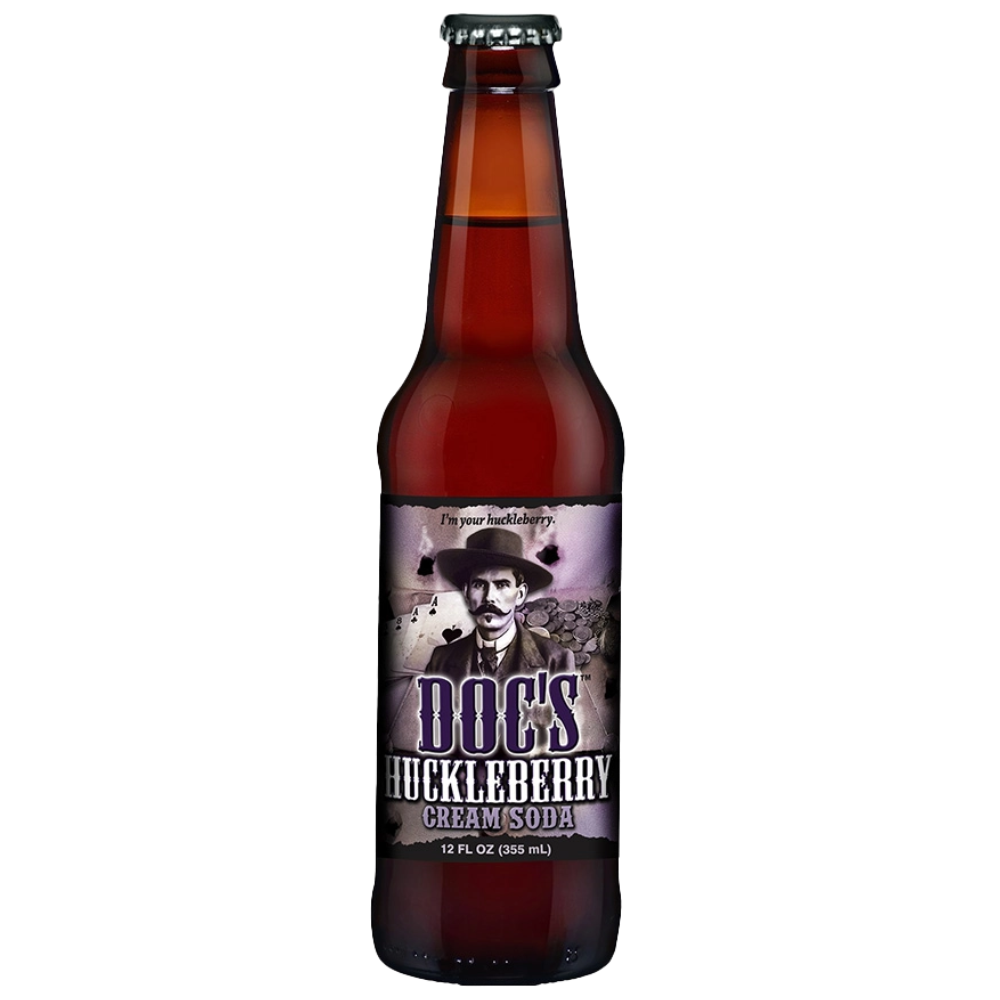 Doc's Huckleberry Cream Soda