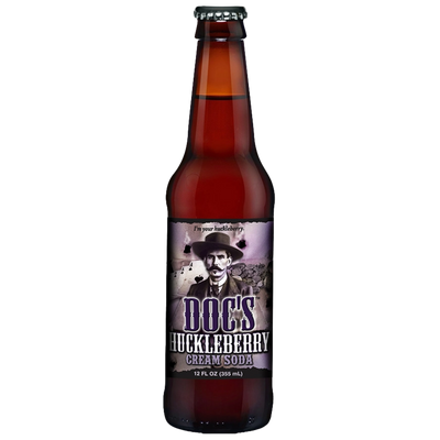 Doc's Huckleberry Cream Soda