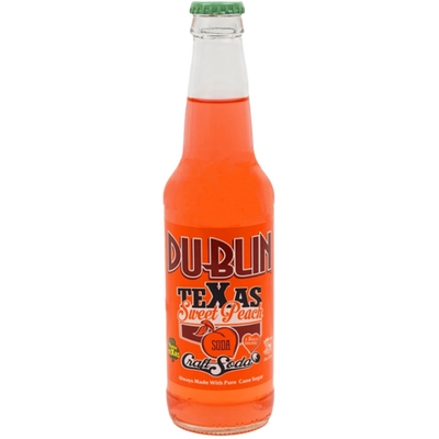 Dublin Texas Sweet Peach Soda