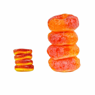 Fun Fair Treats Freeze Dried Peach Rings