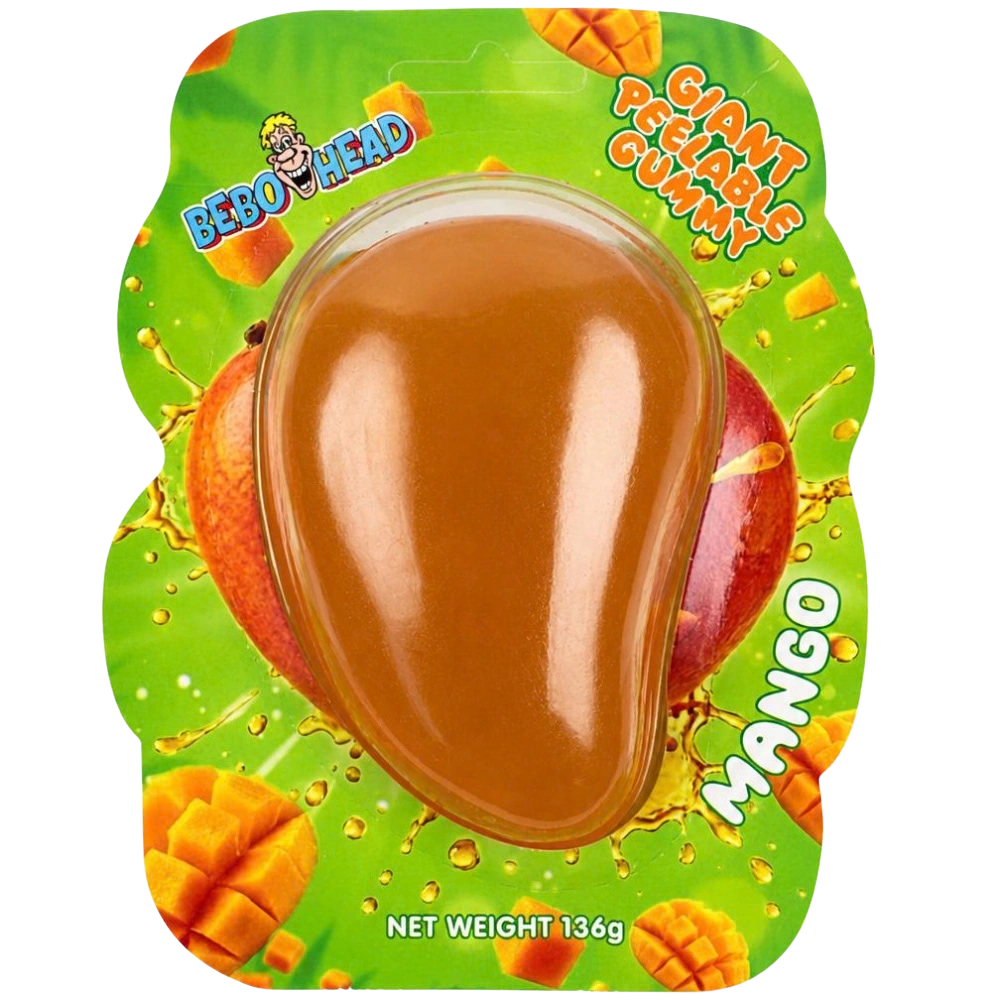 Giant Peelable Mango Gummy