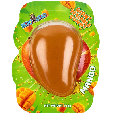 Giant Peelable Mango Gummy