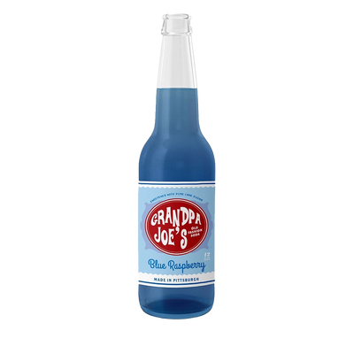 Grandpa Joe's Blue Raspberry Soda