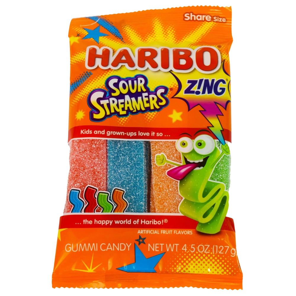 Haribo Z!NG - Sour Streamers
