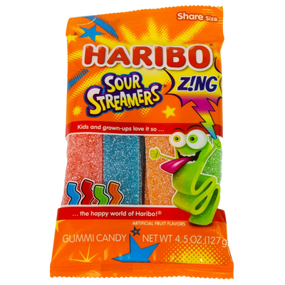 Haribo Z!NG - Sour Streamers