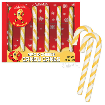 Mac & Cheese Candy Canes