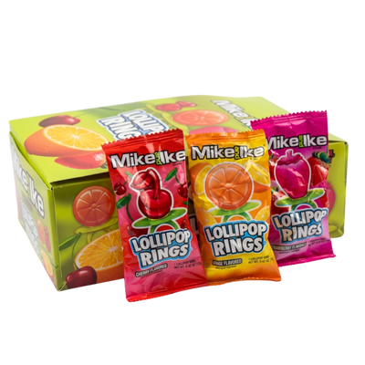 Mike and Ike Lollipop Rings