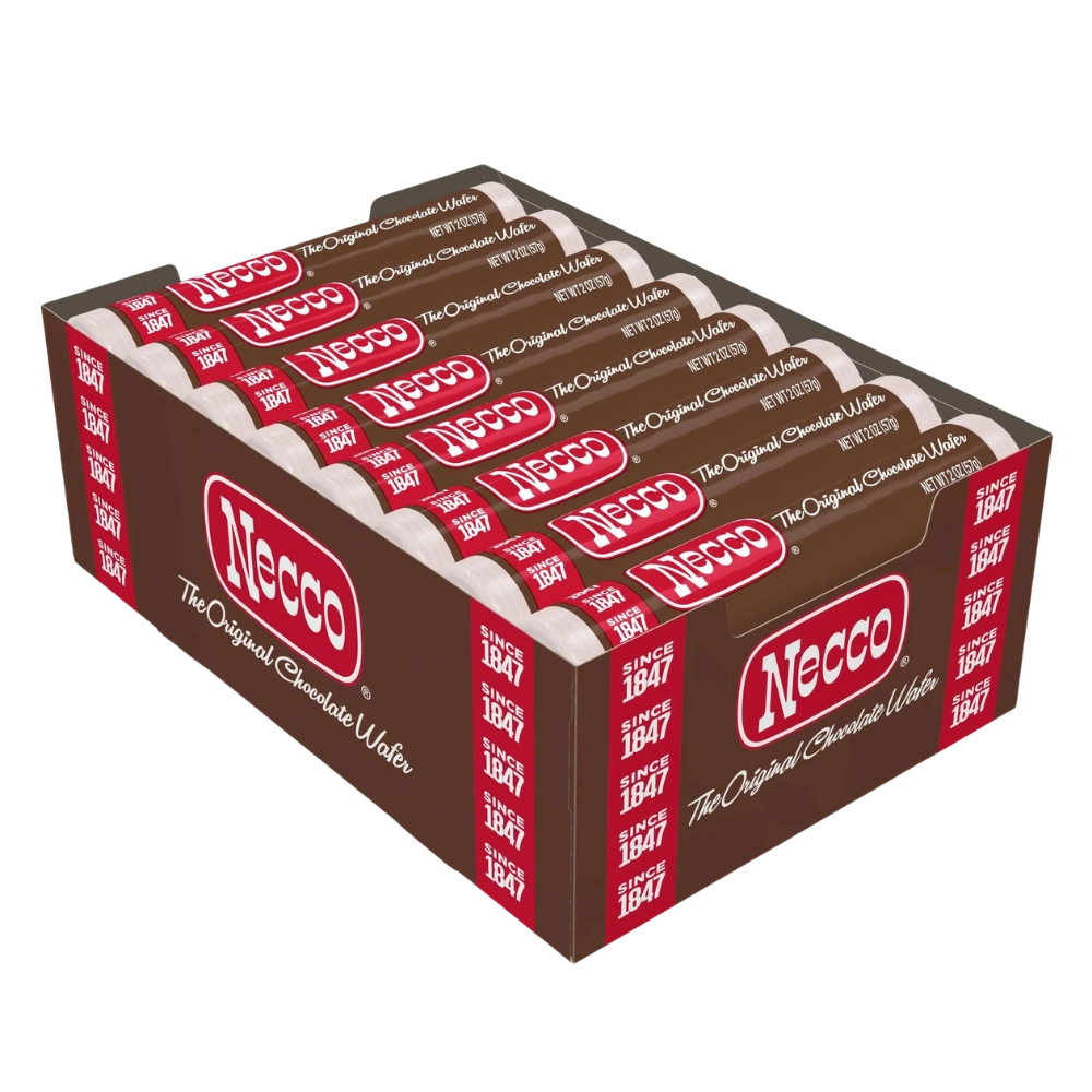 Neccos Chocolate Wafers Box