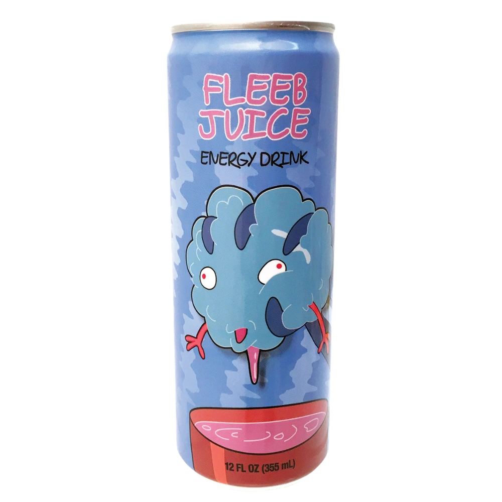 Rick and Morty Fleeb Juice Energy Drink