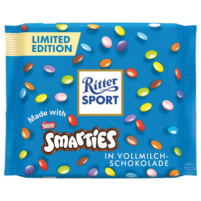 Ritter Sport Milk Chocolate with Smarties Bar
