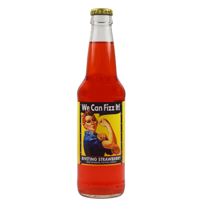 Rosie the Riveter Riveting Strawberry Soda