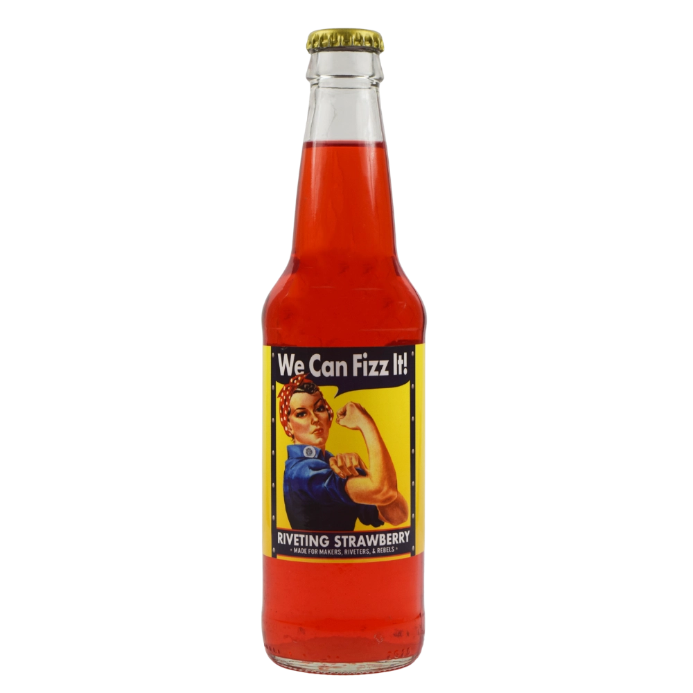 Rosie the Riveter Riveting Strawberry Soda