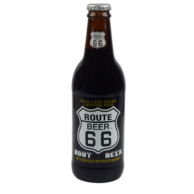 Route 66 Root Beer Soda