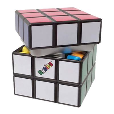 Rubiks Cube Candy Tin