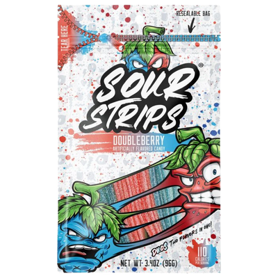 Sour Strips Double Berry