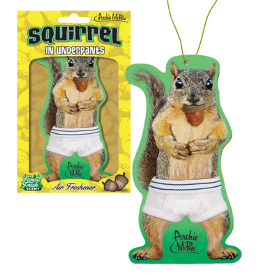 Squirrel in Underpants Air Freshener