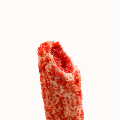 Freeze Dried Strawberry Shortcake Eclair Ice Cream Bars
