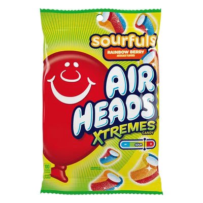 Airheads Xtremes Sourfuls Rainbow Berry 3.8 oz