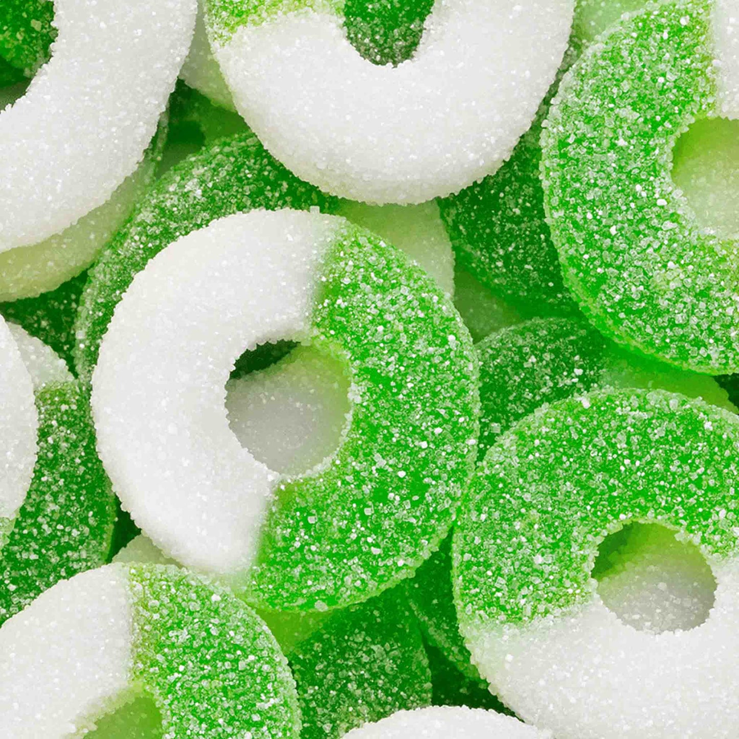 Albanese Gummi Rings - Green Apple
