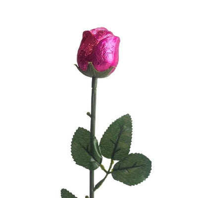 Alberts Candy Hot Pink Milk Chocolate Roses