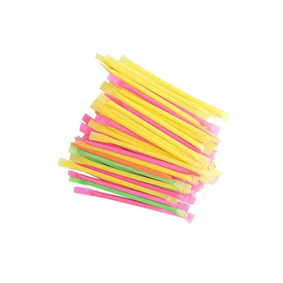 Alberts Candy Neon Laser Straws - 240 Count