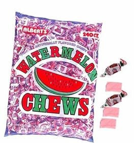 Alberts Candy Watermelon Fruit Chews