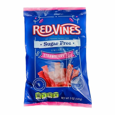 American Licorice Red Vines Sugar Free Strawberry Licorice