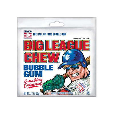 Big League Chew Gum Original Flavor 2.12 oz