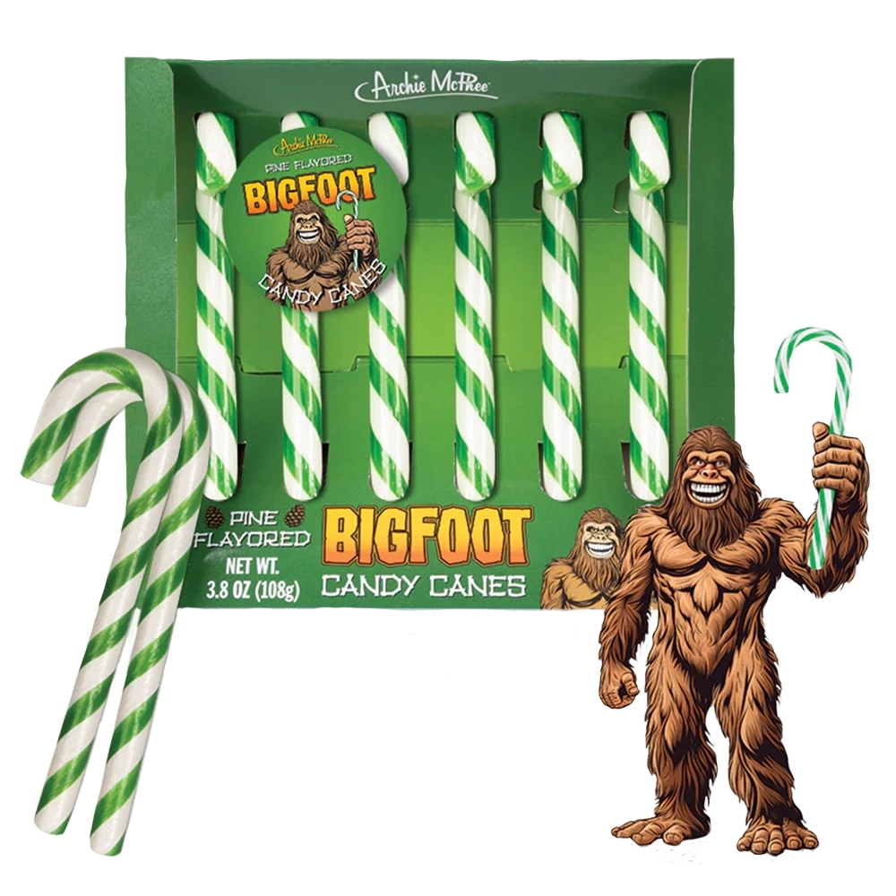 BigFoot Candy Canes