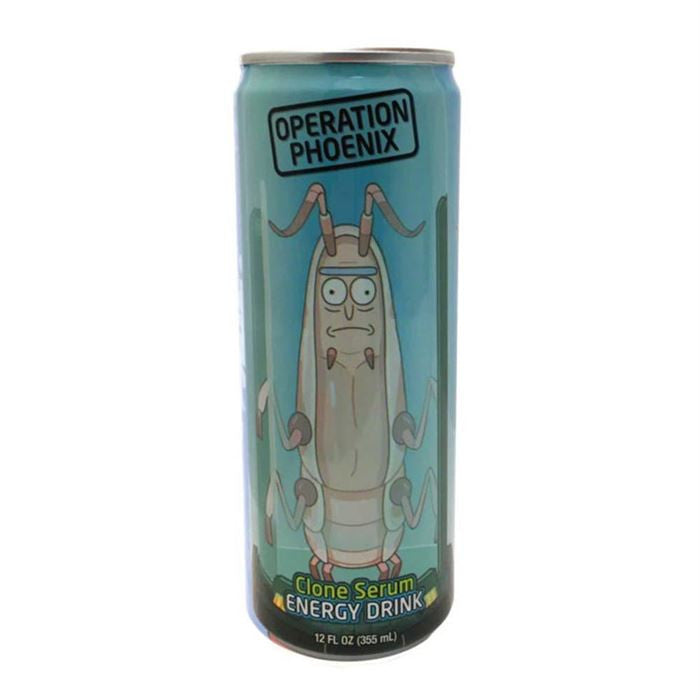 Boston America Corp Rick and Morty Clone Serum Energy Drink - 12 oz can