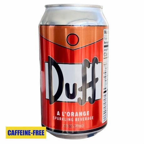 Boston America Corp Simpsons Duff A LOrange Drink - 12 oz can