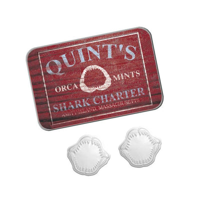 Boston America Quint's Mints Tin Jaws Shark Candies