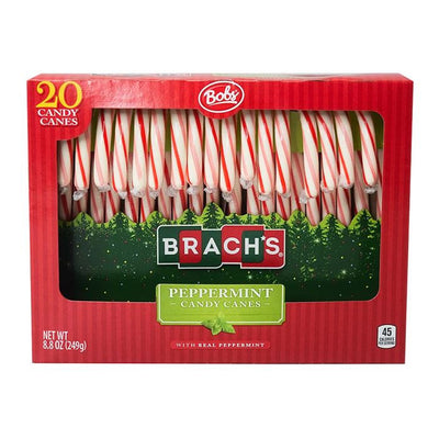 Brach's 20 Peppermint Candy Canes Holiday Box