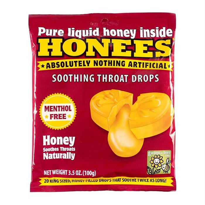 Bulk Candy Store Honees - Honey Throat Drops - 3.5 oz - Each