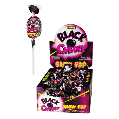 Charms Blow Pops Black Cherry