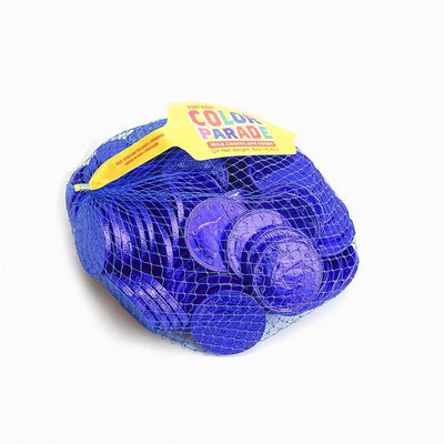Royal Blue Chocolate Foil Coins