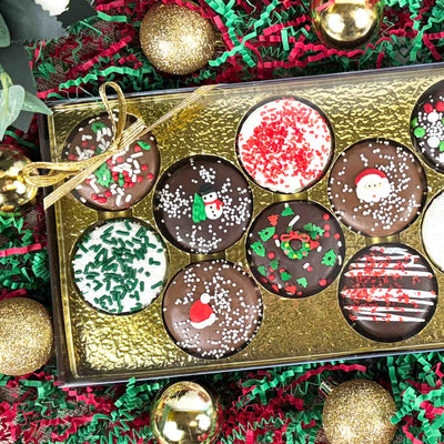 Holiday Chocolate Covered Oreos