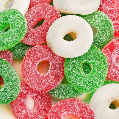 Albanese Christmas Gummi Rings