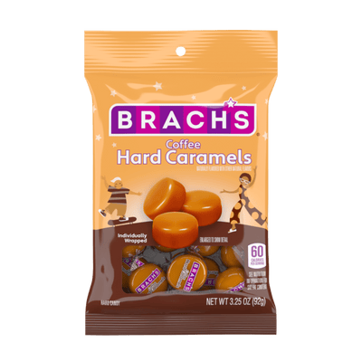 Individually Wrapped Brach's Butter Rum Hard Caramels