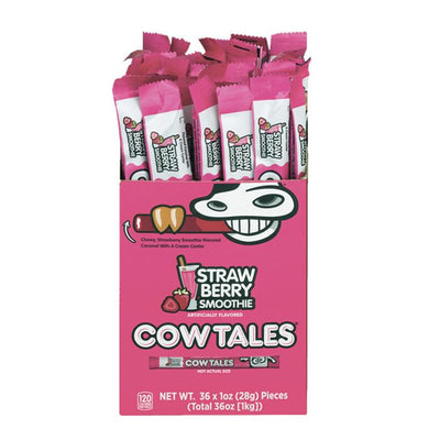 Cow Tales Strawberry Smoothie 36 Count Box