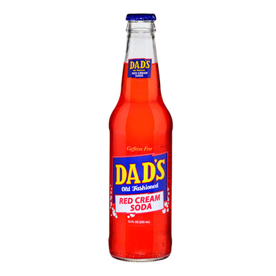 Dad's Red cream soda bottle