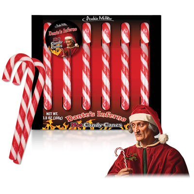 Dantes Inferno Candy Canes