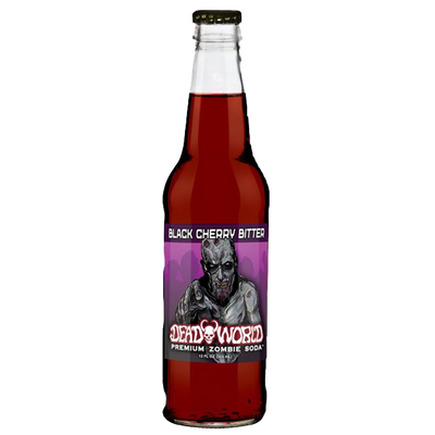 Dead World Zombie Soda - Black Cherry Bitter