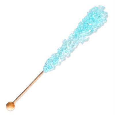 Dryden and Palmer Baby Blue Rock Candy Sticks - Cotton Candy