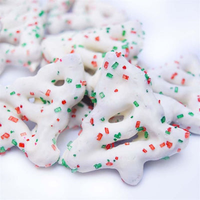 Dutch Valley Foods Christmas Tree Frosted Pretzels - 2 lb